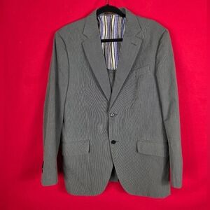 ETRO Blazer Sport Coat Gray Mens Size‎ 42